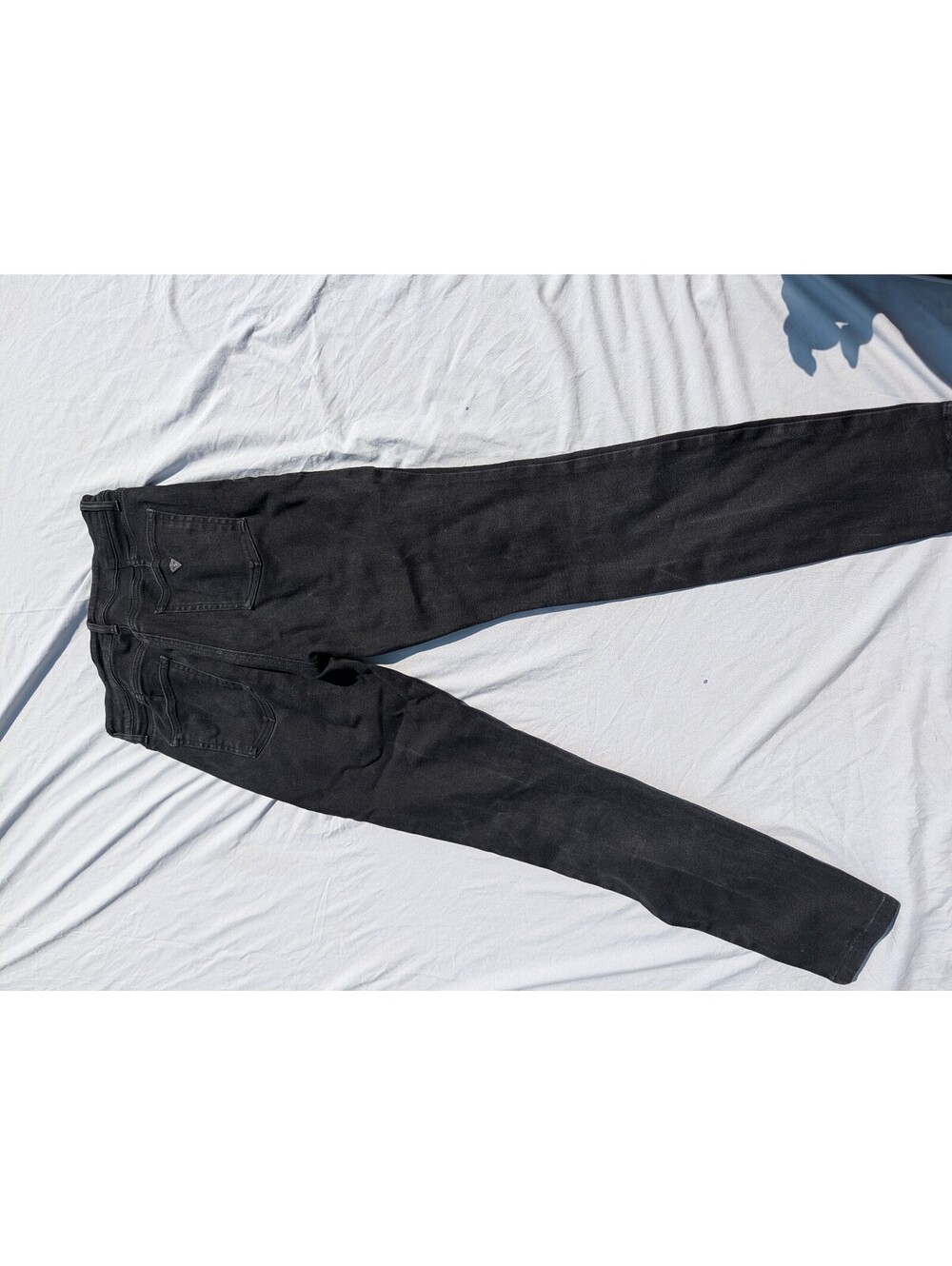 Guess Women's Distressed Black Jeans Size 4